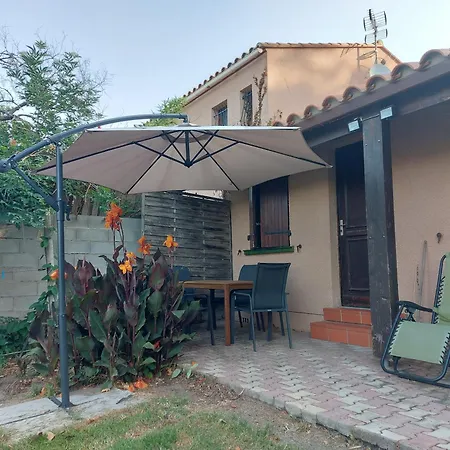 Apartment Soleil Catalan 50m2 , 2km Jardin Wifi Parking 2ch 4pers Cheque Vacance Elne