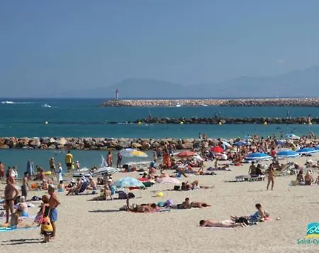 Soleil Catalan 50m2 , 2km Jardin Wifi Parking 2ch 4pers Chéque Vacance Appartamento Elne