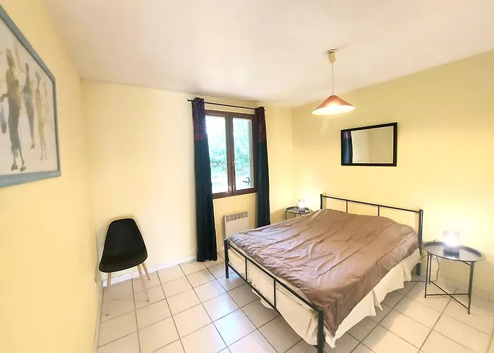 Soleil Catalan 50m2 , 2km Jardin Wifi Parking 2ch 4pers Cheque Vacance Διαμέρισμα Elne